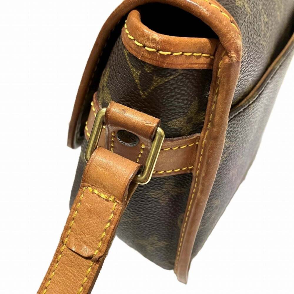 LOUIS VUITTON Brown Monogram Canvas Shoulder Bag - Picture 9 of 9